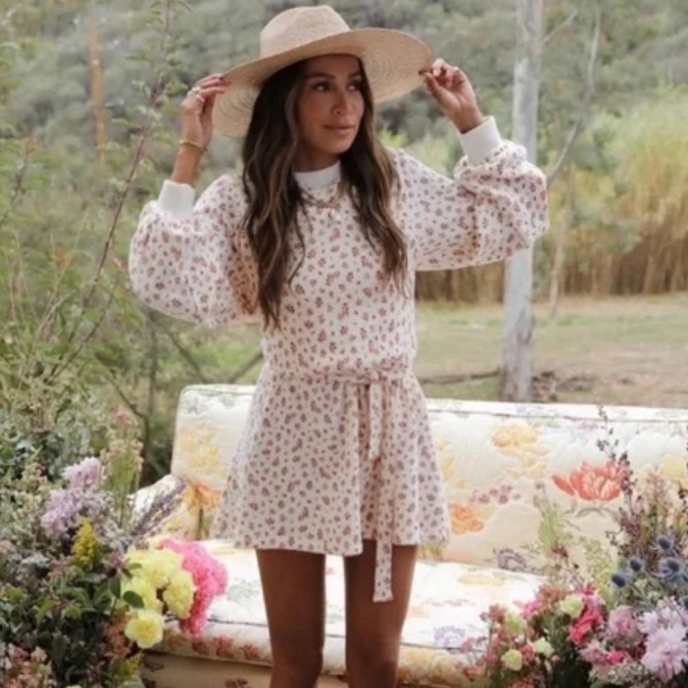 Sincerely Jules x Bandier The Dahlia Sweatshirt Dress